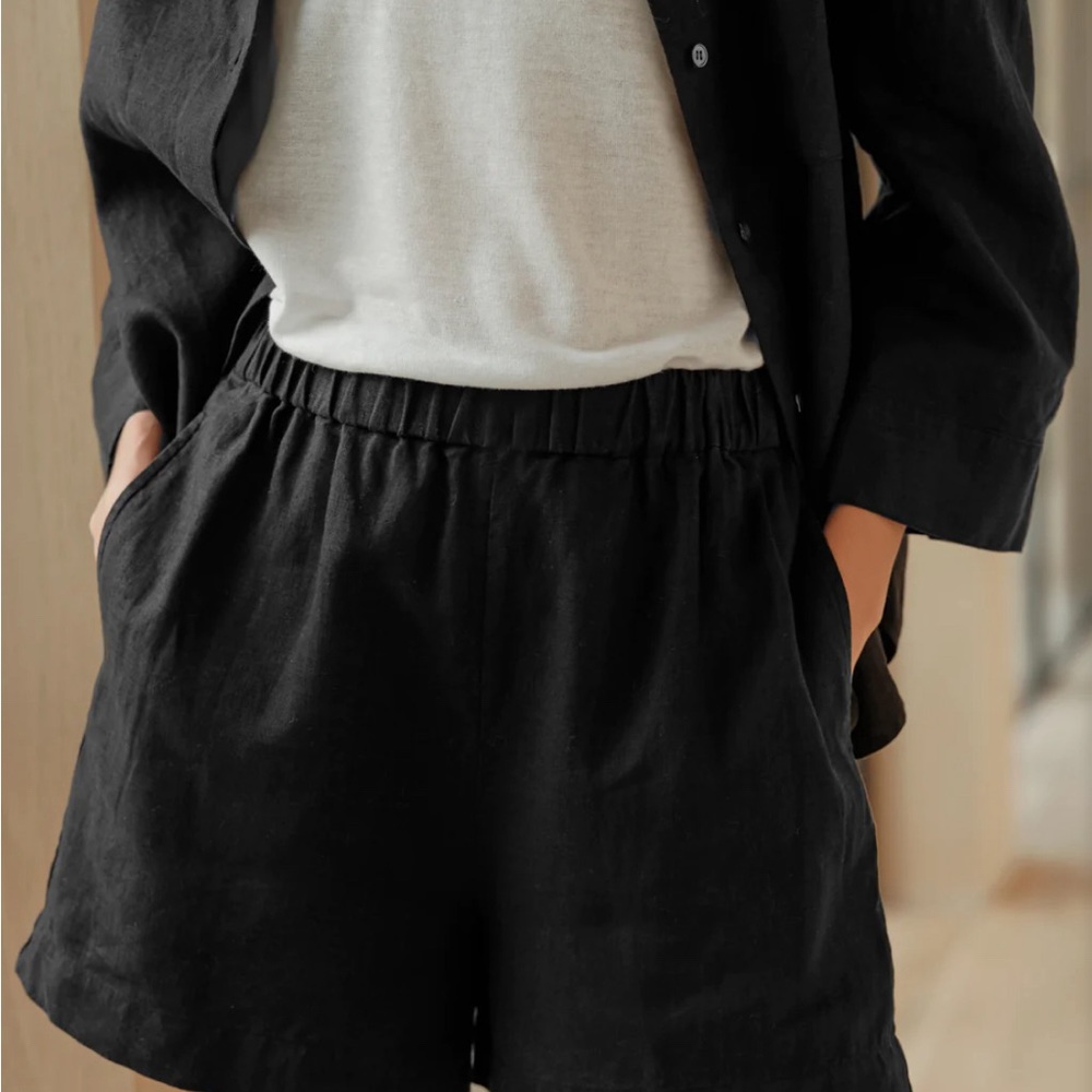 Jenni Kayne Linen Logan Short